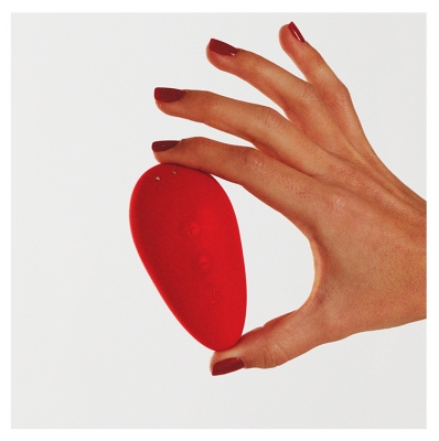 Puissante Vibromasseur Mini Coco - Couleur : Rouge