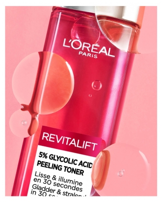 L'Oréal Paris Revitalift Lotion Effet Peeling 5% Glycolic Acid 180 ml