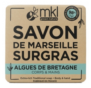 MKL Green Nature Superfatted Marseille Soap Brittany Seaweed 100 g MKL Green Nature Superfatted Marseille Soap Brittany Seaweed 100 g