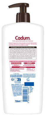 Cadum Superfatted Shower Cream Coconut Oil 750 ml
