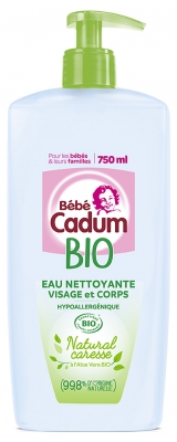 Cadum Eau Nettoyante Natural Caresse Bio 750 ml