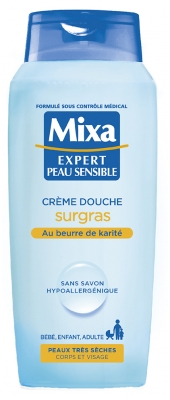 Mixa Odtłuszczony Krem pod Prysznic z Masłem Shea 400 ml Mixa Odtłuszczony Krem pod Prysznic z Masłem Shea 400 ml