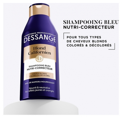 Dessange Blond Californien Shampoing Bleu Nutri-Correcteur 250 ml