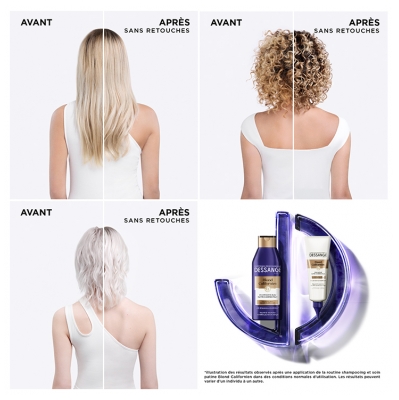 Dessange Blond Californien Shampoing Bleu Nutri-Correcteur 250 ml
