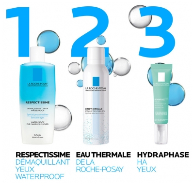La Roche-Posay Respectissime Démaquillant Yeux Waterproof 125 ml