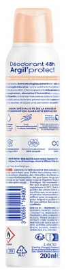 Cadum Argil'Protect 48H Dezodorant Delikatne Mleczko w Sprayu 200 ml