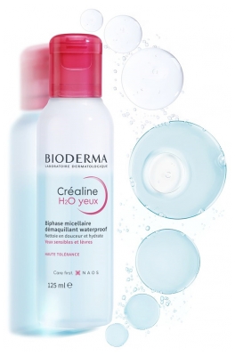 Bioderma Créaline H2O Micellar Biphase Sensitive Eyes and Lips 125ml