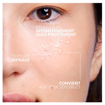 La Roche-Posay Respectissime Démaquillant Yeux Waterproof Lot de 2 x 125 ml