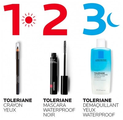 La Roche-Posay Respectissime Démaquillant Yeux Waterproof Lot de 2 x 125 ml