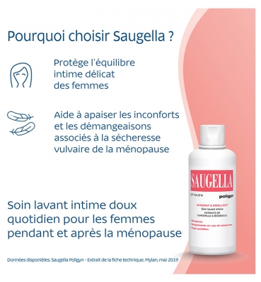 Saugella Poligyn Soin Lavant Intime 500 ml