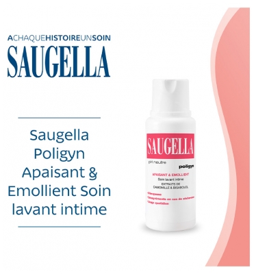 Saugella Poligyn Soin Lavant Intime Lot de 2 x 250 ml
