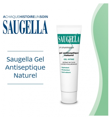Saugella Gel Antiseptique Naturel 30 ml