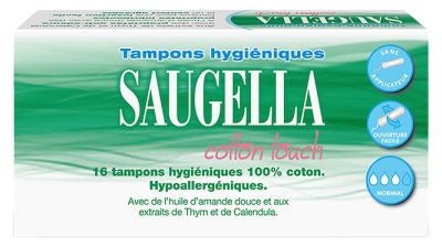 Saugella 16 Normalnych Tamponów Higienicznych Saugella 16 Normalnych Tamponów Higienicznych