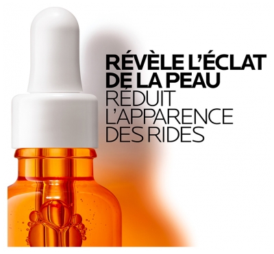 La Roche-Posay Pure Vitamin C12 Sérum Anti-Rides 30 ml + Anthelios UVmune 400 Fluide Invisible SPF50+ Sans Parfum 15 ml Offert