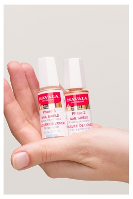 Mavala Nail Shield Wzmacnia i Chroni Delikatne Paznokcie 2 x 10 ml
