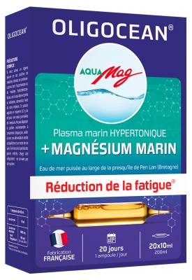 Oligocean Aqua Mag Marine Magnesium + Hypertonic Sea Water 20 Phials Oligocean Aqua Mag Marine Magnesium + Hypertonic Sea Water 20 Phials