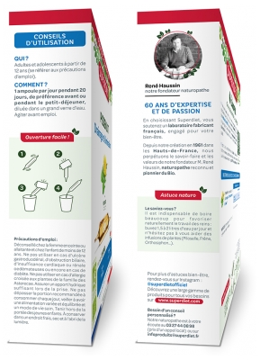 Superdiet Dandelion Organic 20 Fiolek