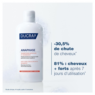 Ducray Anaphase Shampoing Antichute et Croissance 400 ml