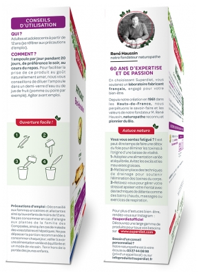 Superdiet Organic Artichoke 20 Phials