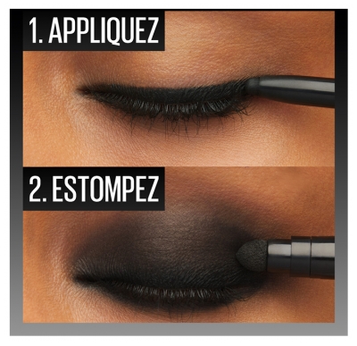 Maybelline New York Tattoo Liner Smokey Eyeliner Crayon Gel Automatique 1,3 g - Couleur : 040 Espressotini / Smoky Brown