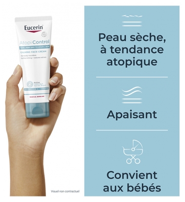 Eucerin AtopiControl Crème Visage 50 ml