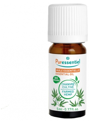 Puressentiel Cultivated Hemp Essential Oil (Cannabis Sativa L.) Organic 5 ml Puressentiel Cultivated Hemp Essential Oil (Cannabis Sativa L.) Organic 5 ml