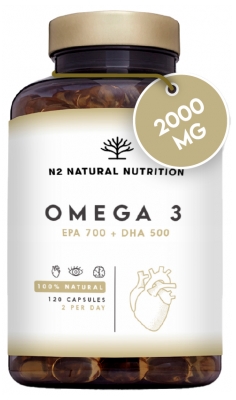 N2 Natural Nutrition Omega 3 120 Capsules N2 Natural Nutrition Omega 3 120 Capsules