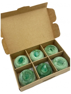 Natura Square Les Petits Glow Set Regalo 6 Melt Profumati Biologici 65 g