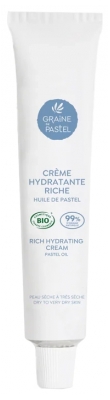 Graine de Pastel Organiczny Bogaty Krem Nawilżający 50 ml Graine de Pastel Organiczny Bogaty Krem Nawilżający 50 ml