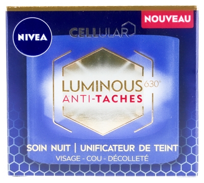 Nivea Cellular Luminous630 Anti-Spot Complexion Perfecting Night Cream 50 ml Nivea Cellular Luminous630 Anti-Spot Complexion Perfecting Night Cream 50 ml