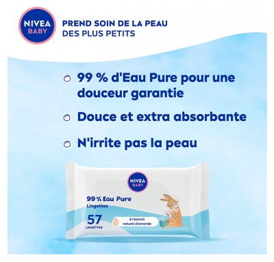 Nivea Baby 57 Lingettes