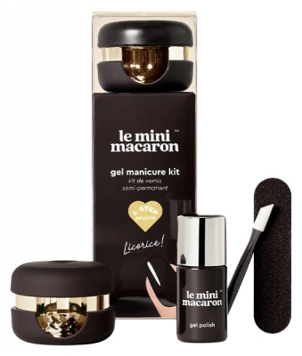 Le Mini Macaron Licorice Semi-Permanent Polish Kit Le Mini Macaron Licorice Semi-Permanent Polish Kit