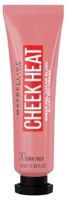 Maybelline New York Żel-krem Róż do Policzków 10 ml - Barwa: 30 Coral Ember