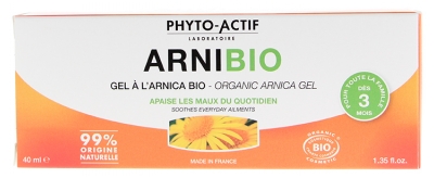 Phyto-Actif Arnibio Organic Arnica Gel 40 ml Phyto-Actif Arnibio Organic Arnica Gel 40 ml
