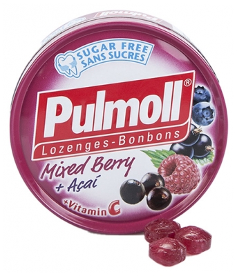 Pulmoll Sugar Free Red Fruits 45 g Pulmoll Sugar Free Red Fruits 45 g