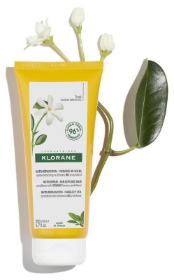 Klorane Nutri-Réparaton - Cheveux au Soleil Après-Shampoing au Tamanu Bio et au Monoï 200 ml