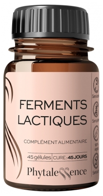 Phytalessence Ferments Lactiques 45 Kapsułek Phytalessence Ferments Lactiques 45 Kapsułek