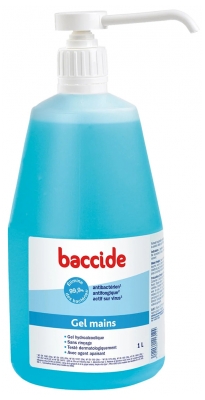 Baccide No-Rinse Hands Gel 1L Baccide No-Rinse Hands Gel 1L