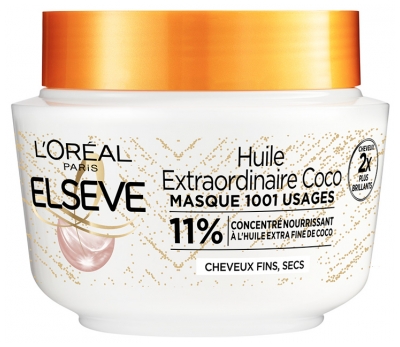 L'Oréal Paris Elseve 1001 Uses Mask Extraordinary Coconut Oil 310 ml