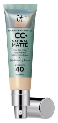 IT Cosmetics Your Skin But Better CC+ Natural Matte SPF40 32 ml - Colour: Fair IT Cosmetics Your Skin But Better CC+ Natural Matte SPF40 32 ml - Colour: Fair