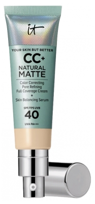 IT Cosmetics Your Skin But Better CC+ Natural Matte SPF40 32 ml - Barwa: Fair Light IT Cosmetics Your Skin But Better CC+ Natural Matte SPF40 32 ml - Barwa: Fair Light
