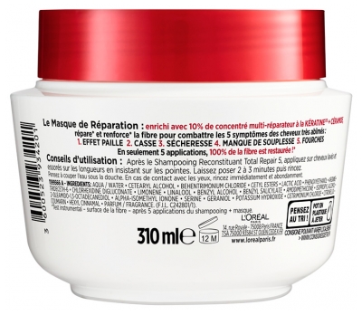 L'Oréal Paris Elseve Total Repair 5 Replenishing Mask 310 ml