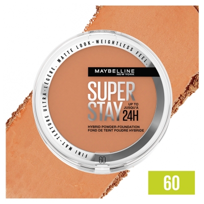 Maybelline New York Superstay 24H Foundation-Powder Hybrid 9 g - Barwa: 60
