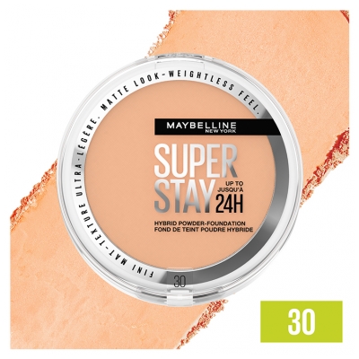 Maybelline New York Superstay 24H Foundation-Powder Hybrid 9 g - Barwa: 30