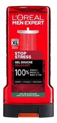 L'Oréal Paris Men Expert Stop Stress Relaxing Shower Gel 300 ml L'Oréal Paris Men Expert Stop Stress Relaxing Shower Gel 300 ml