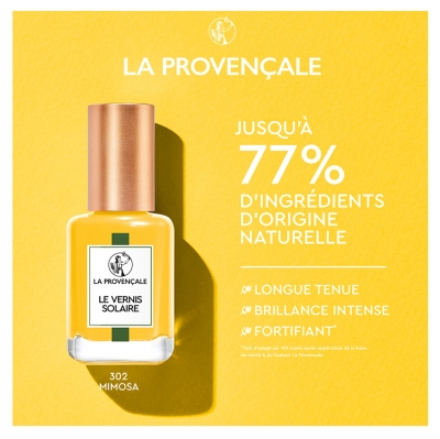 La Provençale Bio Sun Varnish 13 ml - Kolor: 302 Mimosa