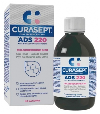 Curasept ADS 220 Chlorhexidine Mouthwash 200ml Curasept ADS 220 Chlorhexidine Mouthwash 200ml