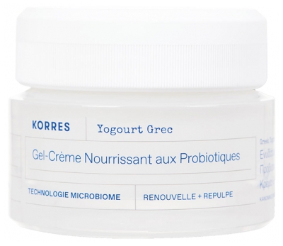 Korres Yaourt Grec Odżywczy żel-krem 40 ml + Bezpłatne Serum Rewitalizujące 15 ml