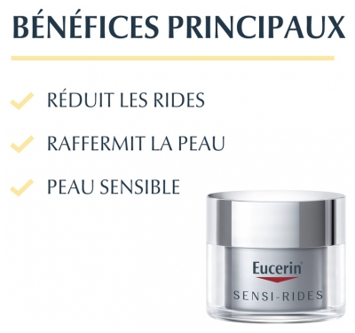 Eucerin Sensi-Rides Crème de Nuit Anti-Rides 50 ml
