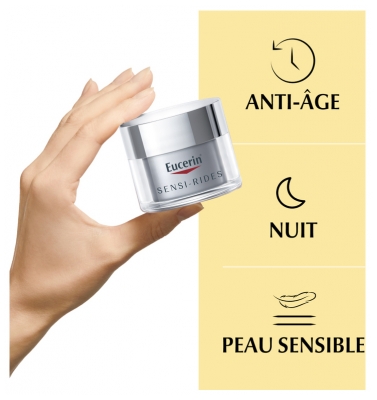 Eucerin Sensi-Rides Crème de Nuit Anti-Rides 50 ml